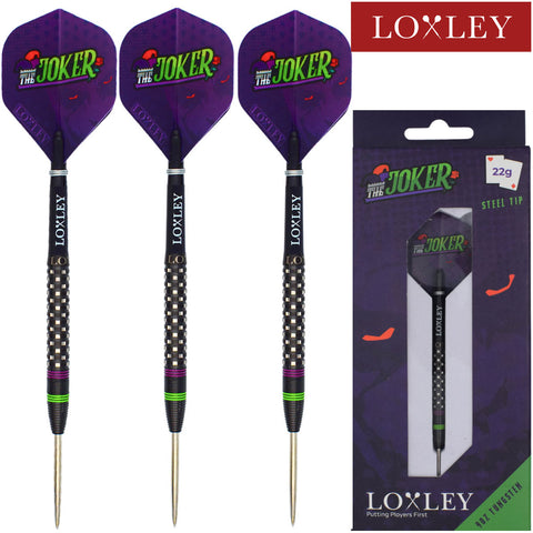 Loxley Davy Proosten - The Joker Darts - 90% Tungsten - 22g