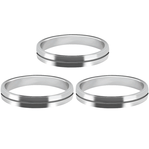 Mission S Lock Rings - Silver