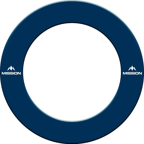 Mission Dartboard Surround - Logo Design - Blue