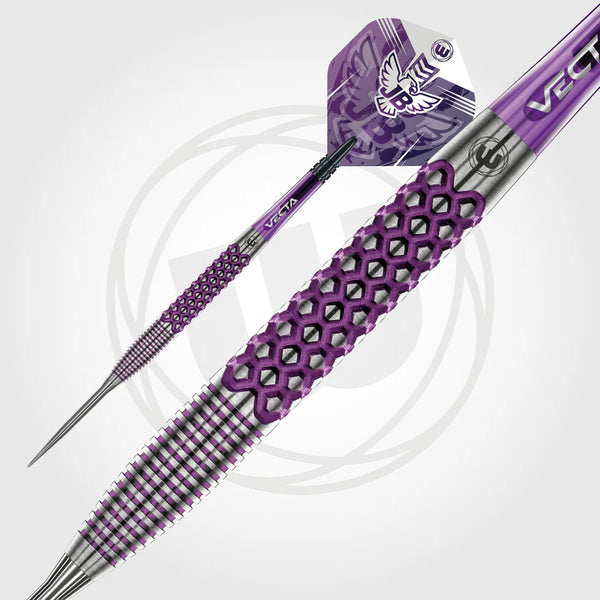 Winmau John Brown Signature Edition 90% Tungsten Steel Tip Darts 22g
