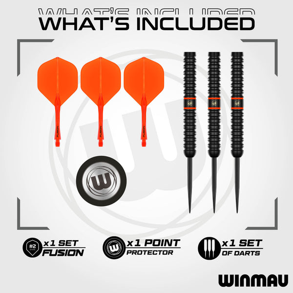 Winmau Emma Paton Edition 90% Tungsten Steel Tip Darts 23g