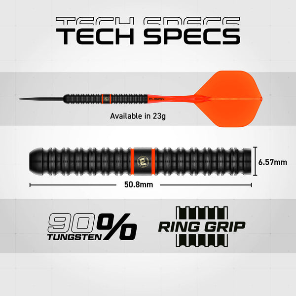 Winmau Emma Paton Edition 90% Tungsten Steel Tip Darts 23g