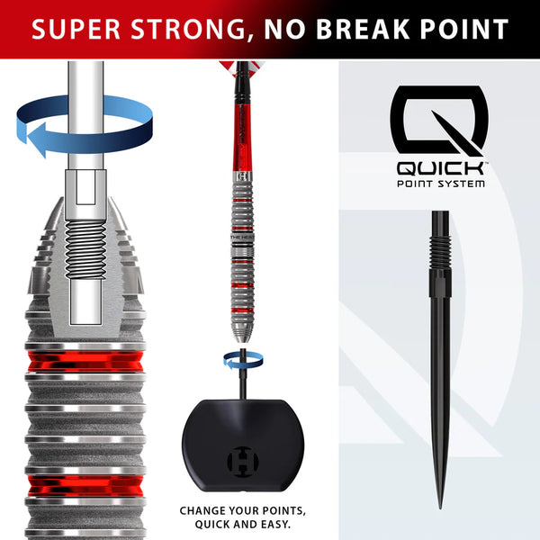 Harrows Damon Heta Series 4 90% Tungsten QP Steel Tip