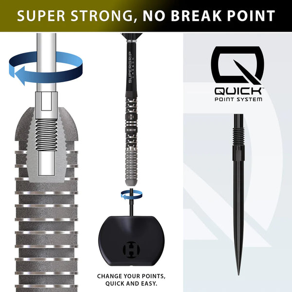 Harrows Dave Chisnall Series 4 90% Tungsten QP Steel Tip