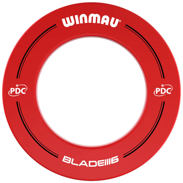 Winmau Dartboard Surround - PDC Design - Red