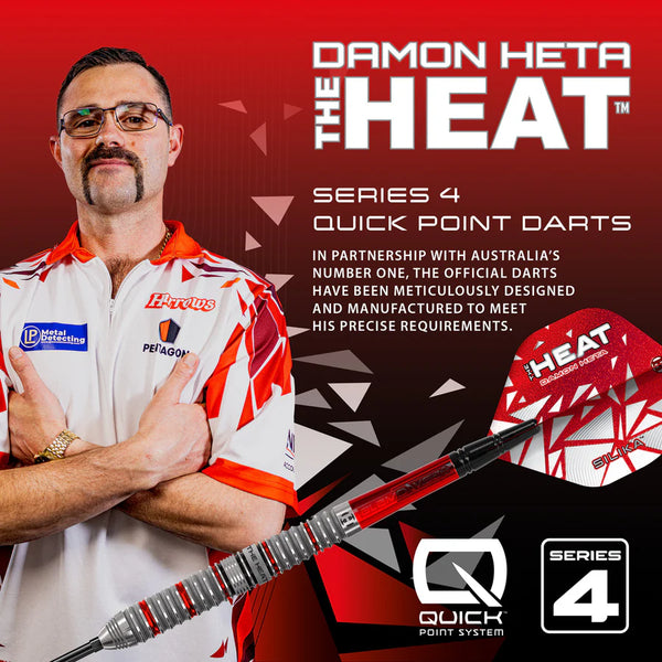 Harrows Damon Heta Series 4 90% Tungsten QP Steel Tip