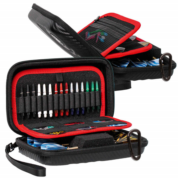 Bulls Orbis Dart Case - Black Carbon XL - Strong ABS Material