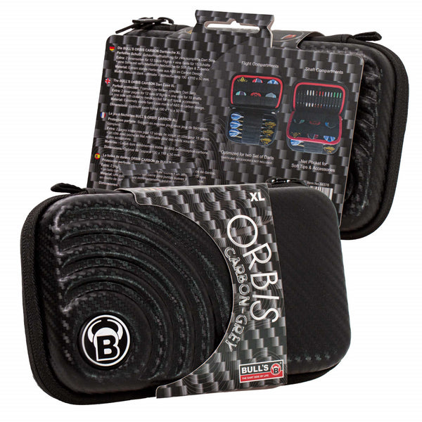 Bulls Orbis Dart Case - Black Carbon XL - Strong ABS Material