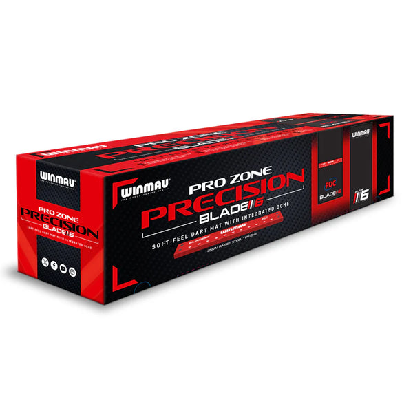 Winmau Pro Zone Precision Blade 6 Soft Feel Dart Mat with Oche
