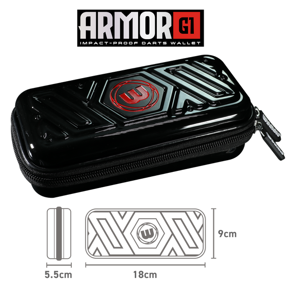 Winmau Armor G1 Impact Proof Dart Case Black
