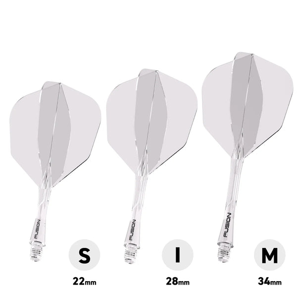 Winmau Fusion Flight & Shaft - Clear #6
