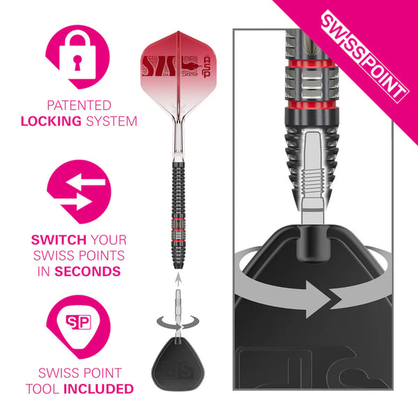 Target Nathan Aspinall 95K - 95% Darts - Swiss Point 24g