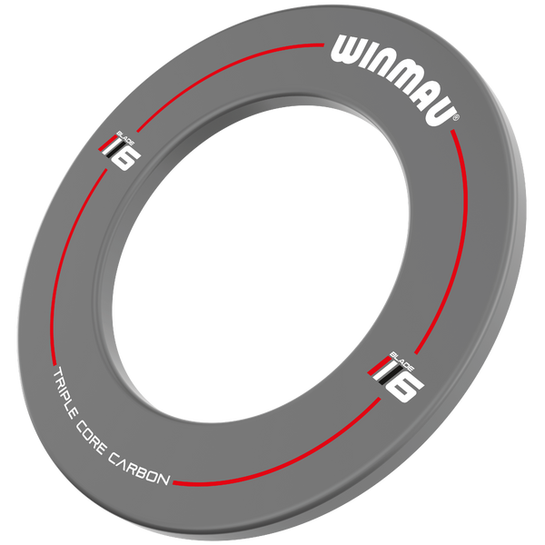 Winmau Dartboard Surround - Blade 6 Design - Grey