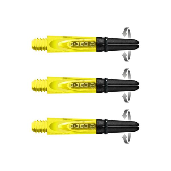 Harrows Carbon 360 Stems - Yellow