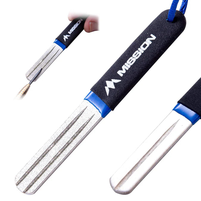 Mission Diamond Point V Groove Sharpener - Sharpening Stone