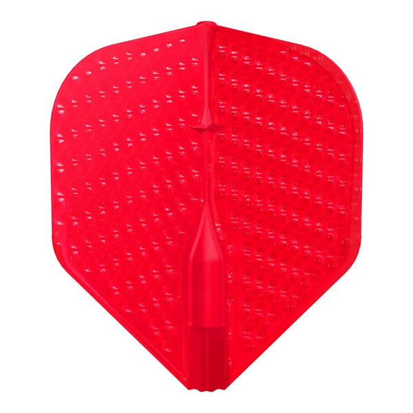 L-Style Dimple EZ L1 - Dart Flights - L1 Std - Red