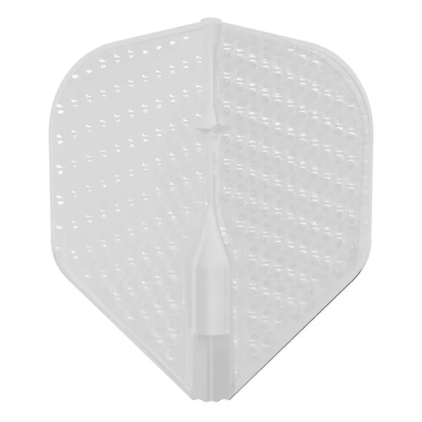 L-Style Dimple EZ L1 - Dart Flights - L1 Std - White