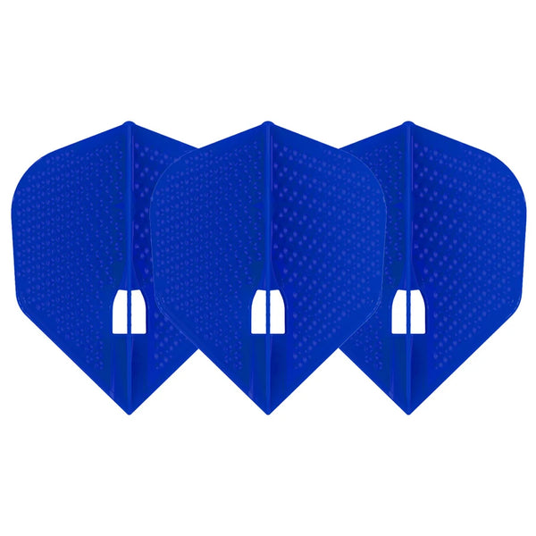 L-Style Dimple Pro - Dart Flights - L3 Shape - Blue
