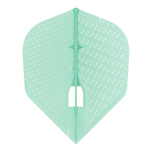 L-Style Dimple Pro - Dart Flights - L3 Shape - Emerald