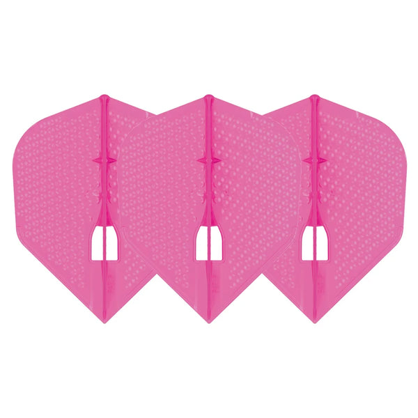 L-Style Dimple Pro - Dart Flights - L3 Shape - Pink