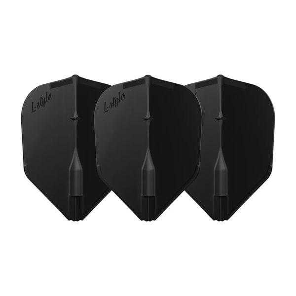 L-Style EZ L-Flights - Integrated Champagne Ring - L3 Standard - Black