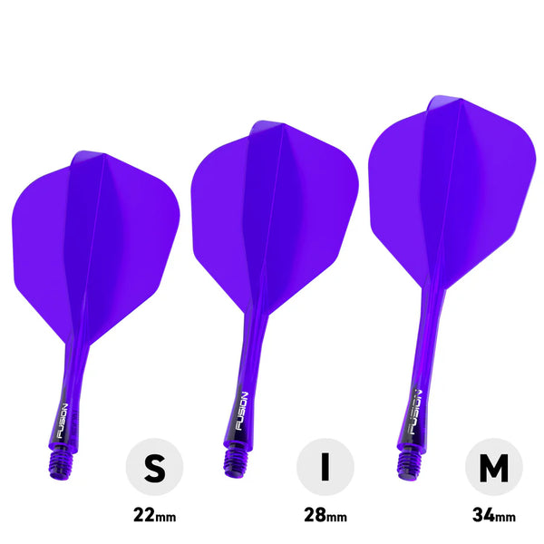 Winmau Fusion Flight & Shaft - Purple #6
