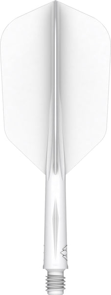 Mission Force 90 Slim One Piece Flight/Stem system - White - Short