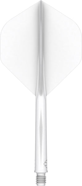 Mission Force 90 No2 One Piece Flight/Stem system - White - Medium