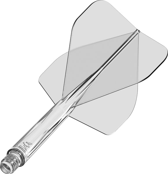 Mission Force 90 No2 One Piece Flight/Stem system - Clear - Tweenie