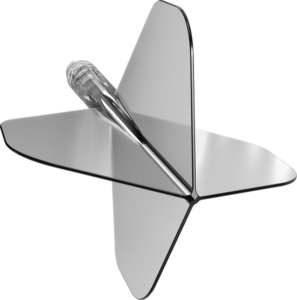 Mission Force 90 No2 One Piece Flight/Stem system - Clear - Tweenie