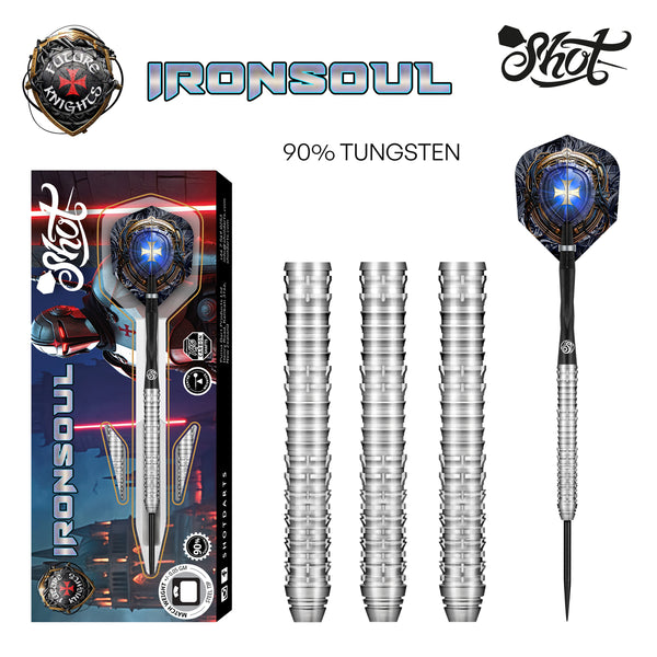 Shot Darts - Future Knights Ironsoul - 90% Tungsten - 23g