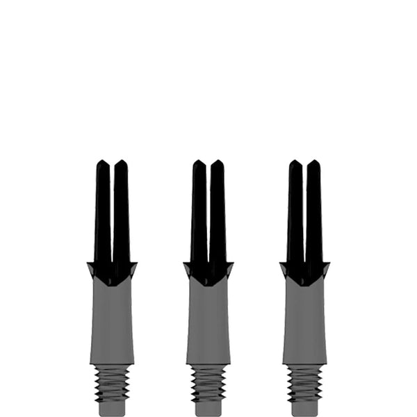 L-Style - L-Shafts Straight Clear Black