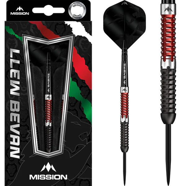 Mission Llew Bevan Darts - 90% Tungsten