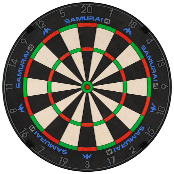 Mission Samurai 4 Professional Dartboard - Graphite Grey Spider