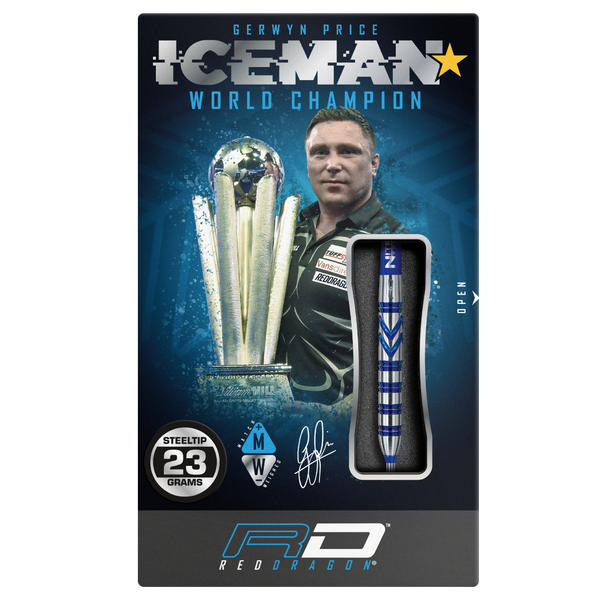 Gerwyn Price Original - 90% Tungsten Steel Tip Darts - 23g