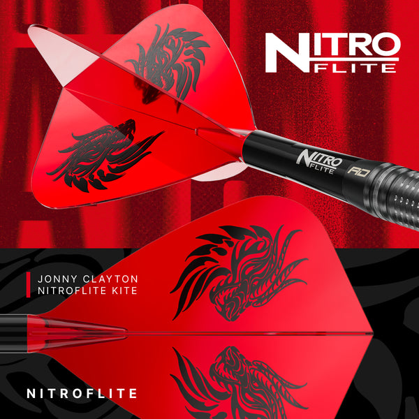 Jonny Clayton RD-Pro 90% Switch Point Steeltip Darts 23g
