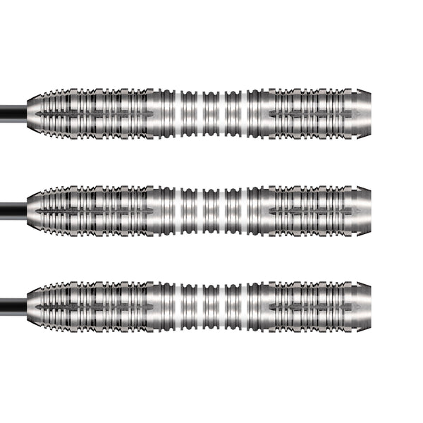 Shot AI Scorpula Steel Tip Dart Set-90% Tungsten Barrels-24gm