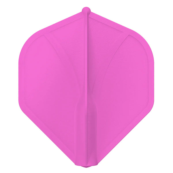 Shot Airfoil Molded Flights - Flight System - Pink