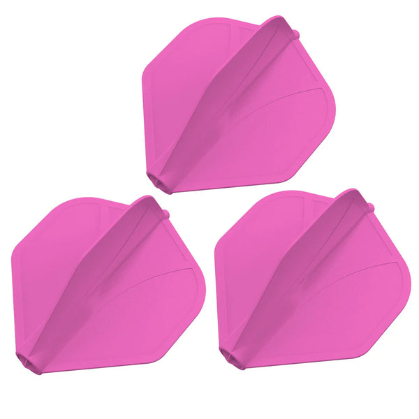 Shot Airfoil Molded Flights - Flight System - Pink