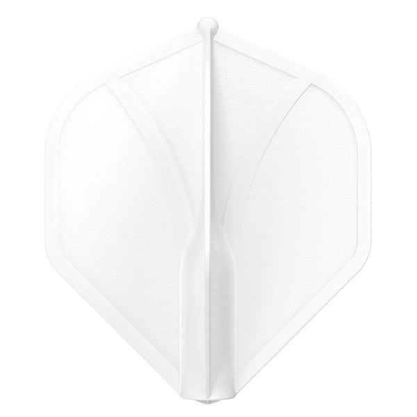 Shot Airfoil Molded Flights - Flight System - White