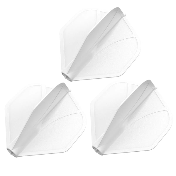 Shot Airfoil Molded Flights - Flight System - White
