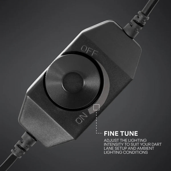 Shot Lumen Core - LED Dartboard Lighting System - Black