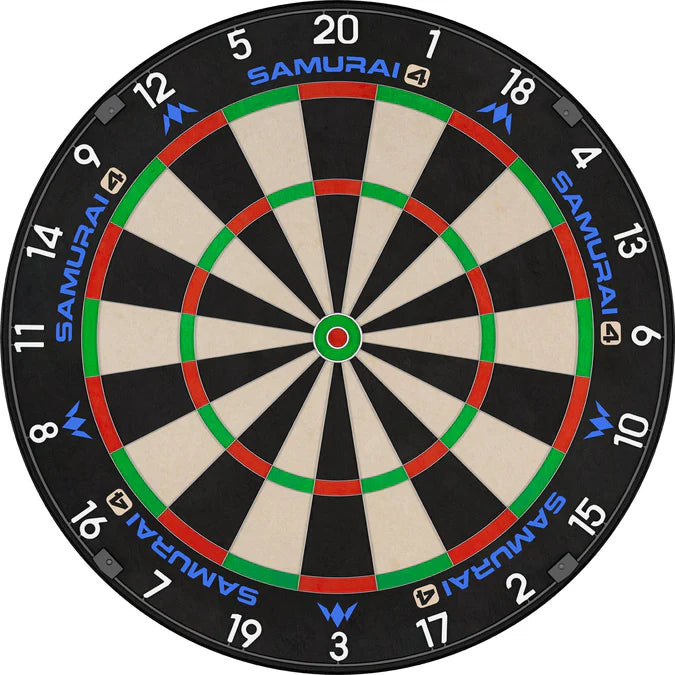 Mission Samurai 4 Professional Dartboard - White Spider