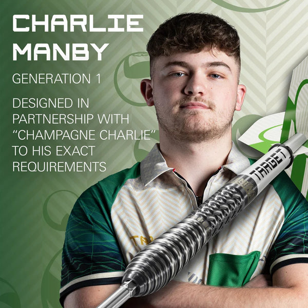 Target Charlie Manby G1 Swiss Point 95% Tungsten Steel Tip 23g