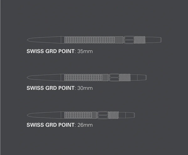 Target - Swiss GRD Points - Black - 30mm