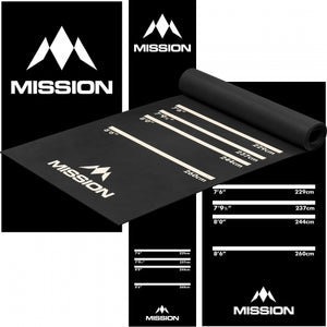 Mission Professional 10kg Rubber Darts Mat
