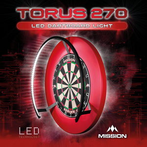 Mission Torus 270 - LED Dartboard Lighting System