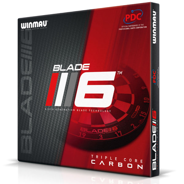 Winmau Blade 6 Carbon Triple Core Professional Dartboard