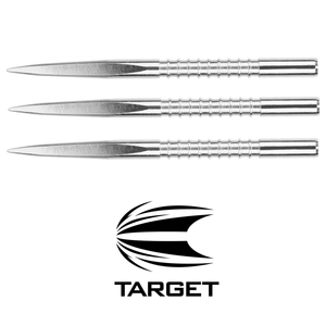 Target - Fire Edge Points - Silver -36mm