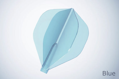 Cosmo Fit Flights - Standard Air Clear Blue - 3 pack (1 set)